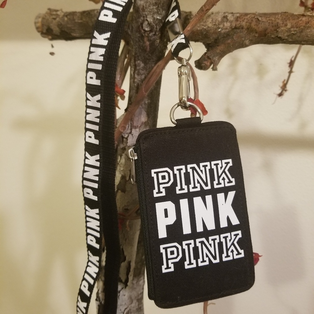 PINK Card Landyard